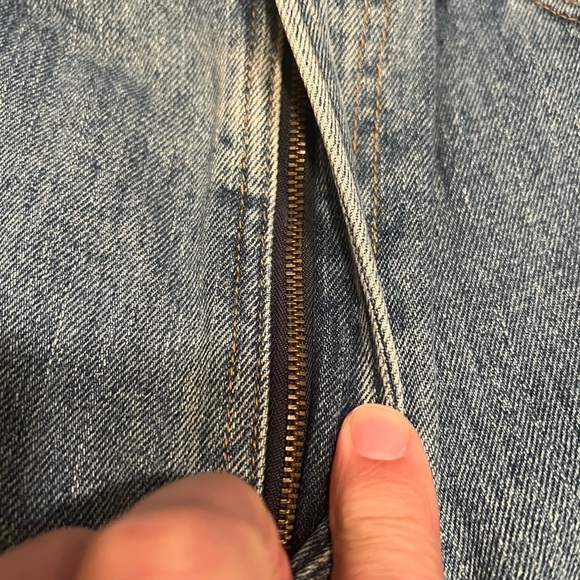 EUC NEW Men's Levi's 505 Blue Denim Jeans Straight Regular  40x30 (C3) - Picture 3 of 7